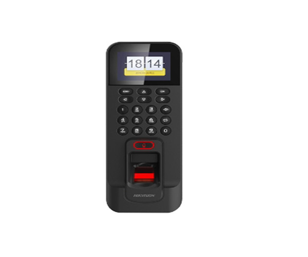 【?？低曋讣y門禁考勤機】?？低旽IKVISION指紋門禁考勤機DS-K1T804F