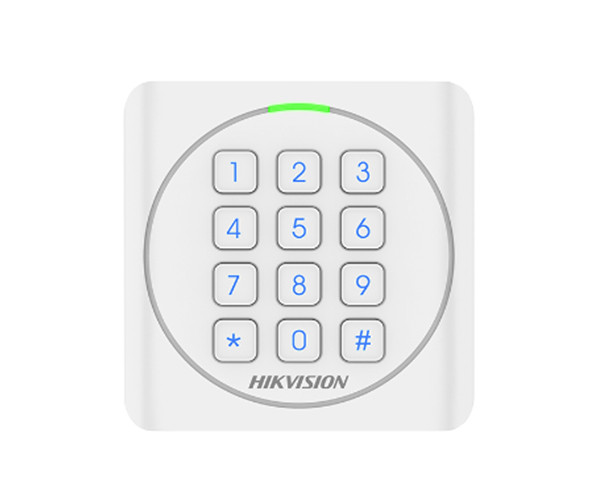 【?？低旾C密碼門禁讀卡器】?？低旽IKVISION數字鍵盤門禁IC讀卡器DS-K1801MK